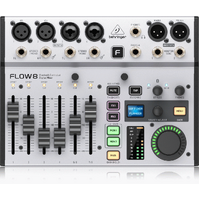 BEHRINGER FLOW-8 8CH DIG. USB MIXER W/ BLUETOOTH