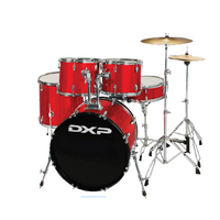 DXP Fusion Acoustic Drum Kit in Wine Red