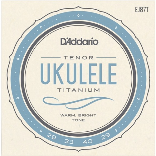 Daddario Titanium Ukulele Strings [Size: Tenor]