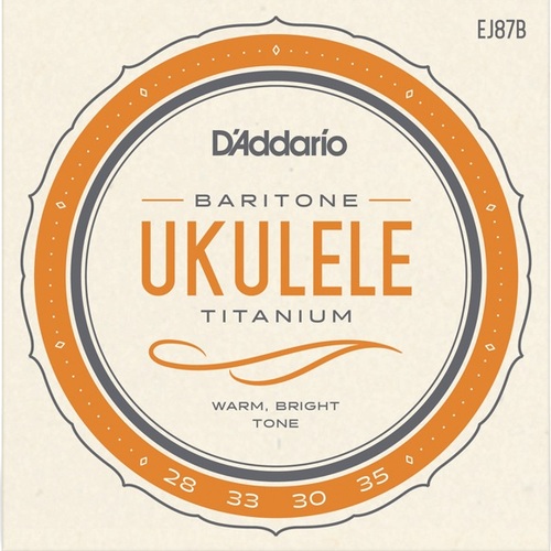 Daddario Titanium Ukulele Strings [Size: Baritone]