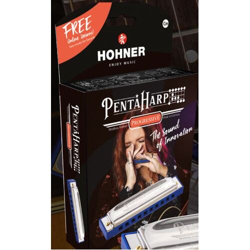 Hohner Penta Harp Harmonica [Key: E Minor]