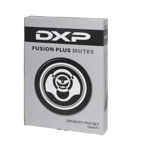 DXP Drum Mute Pad Set [Drum Kit Size: Fusion Plus]