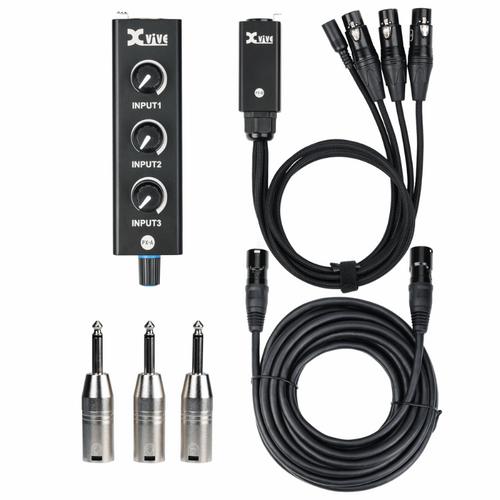 XVIVE PX PORTABLE 3-CHANNEL PERSONAL MIXER SYSTEM