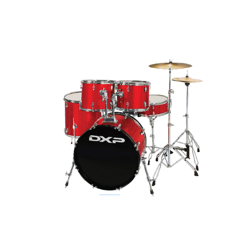 DXP Fusion Acoustic Drum Kit in Wine Red